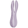 Satisfyer Stimulateur de clitoris vibrant Threesome 2 Satisfyer Violet